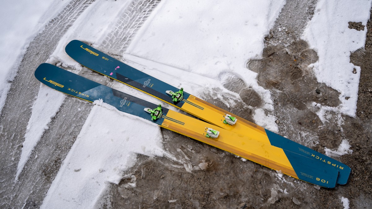 Elan Ripstick 106 Review (The light binding pairing we chose for the Ripstick certainly helped mitigate some of the impacts of its heavy weight...)