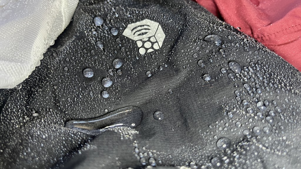 mountain hardwear kor airshell wind hooded jacket for women - even after sitting through our extended water resistance lab...