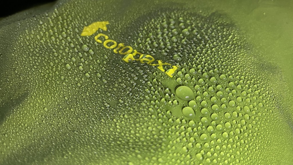 cotopaxi teca half-zip for women - effective dwr treatment like this will hold short bursts of mild...