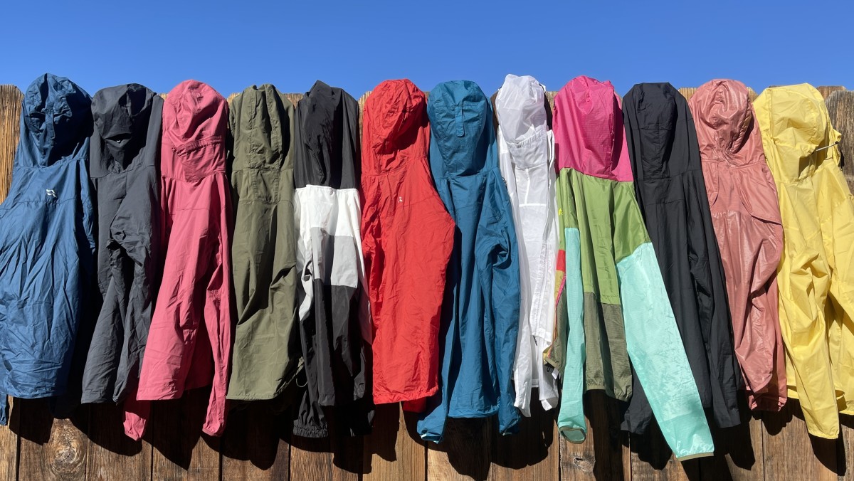 Best Windbreaker Jacket Women Review (Some of the many women's windbreakers we have tested over the years.)