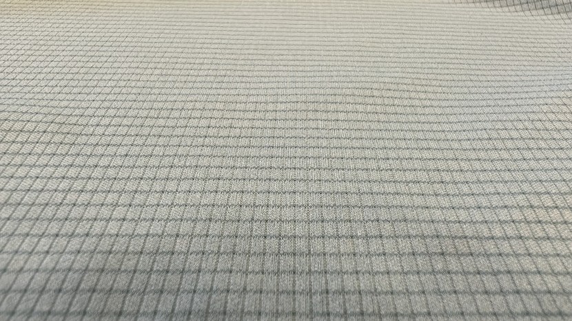 running shirt - the square stitching pattern found on the hoka glide allows for...