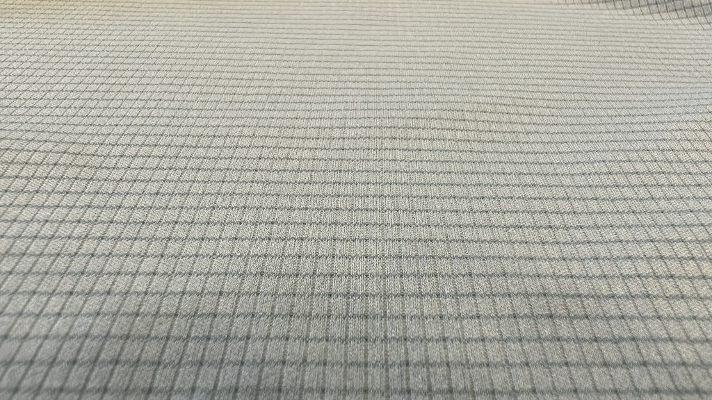 running shirt - the square stitching pattern found on the hoka glide allows for...