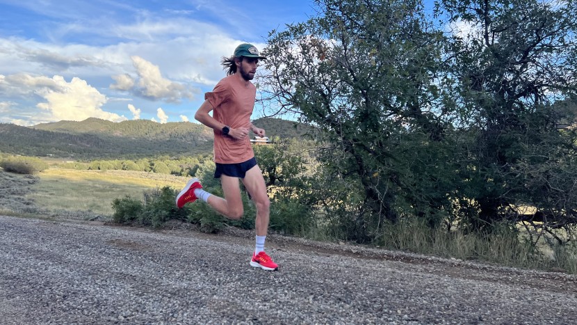 running shirt - we love the tighter weave on the natural material ibex.