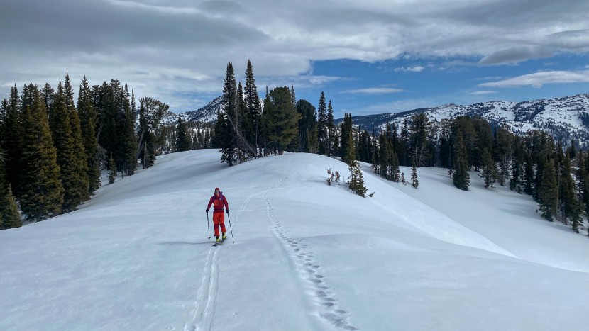 atomic backland ultimate - spring touring in the atomic backland ultimate, when paired with a...