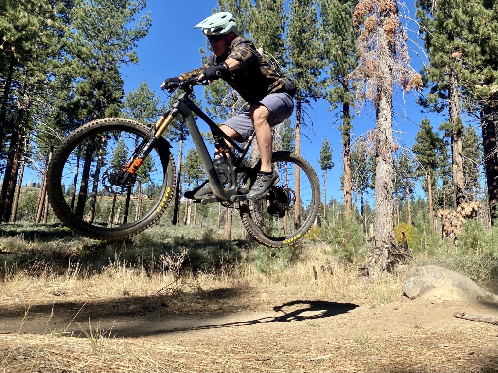 stan's flow mk4 - the stan's wheels proved to be durable and handle all the trail...