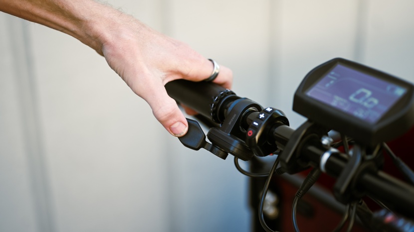 bunch the original - the throttle is shaped more like a shift lever, which we found to be...