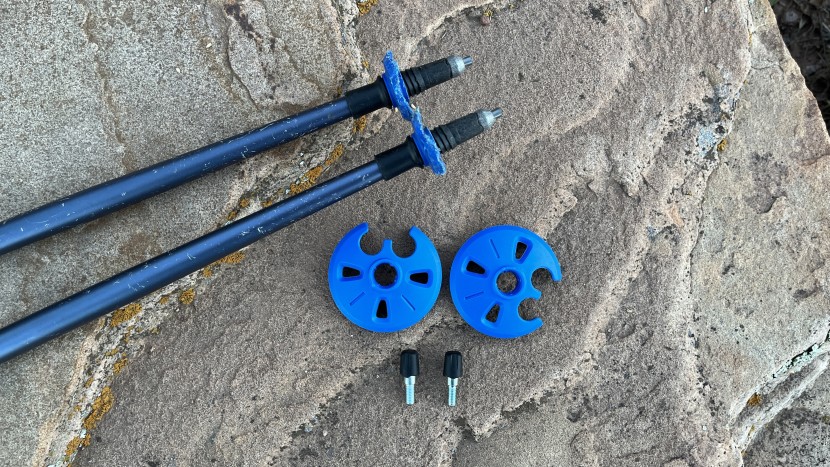 black diamond distance z - the distance z comes with a dirt/mud basket already fastened to the...