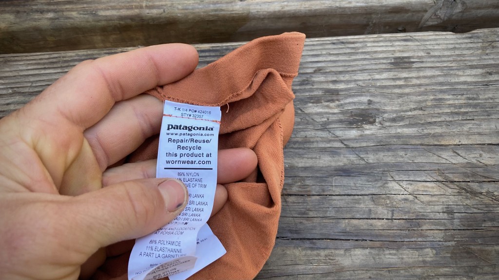 Patagonia Moisture Wicking Underwear