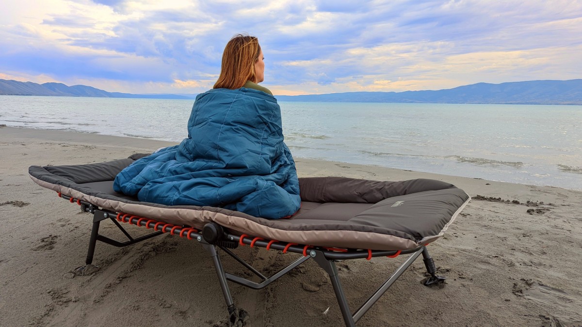 REI Co-op Kingdom Cot 3 Review (The Kingdom Cot's bungee-cord design allows the beg to be completely suspended and stretchy. When hanging out, we...)