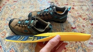 The Keen is a tough, sturdy shoe but its slim insert is not quite...