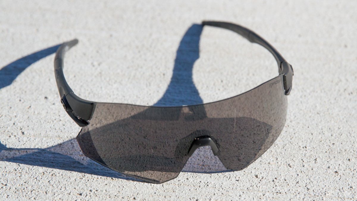 Tifosi Rail Review (The Rail's massive lens provides solid optics and great coverage.)