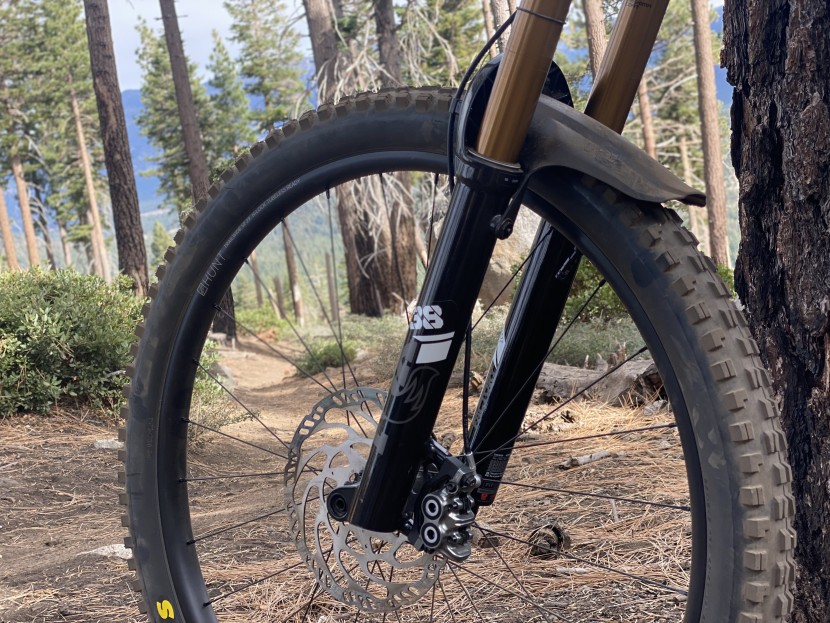 hunt trail wide mtb - these wheels gave us little to complain about. impressive for such...