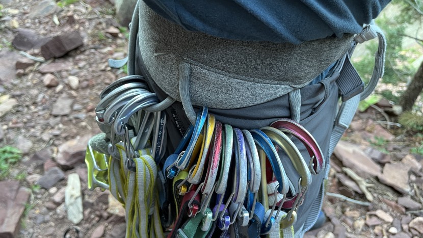petzl sama - the sama&#039;s large, low profile gear loops add versatility for all...