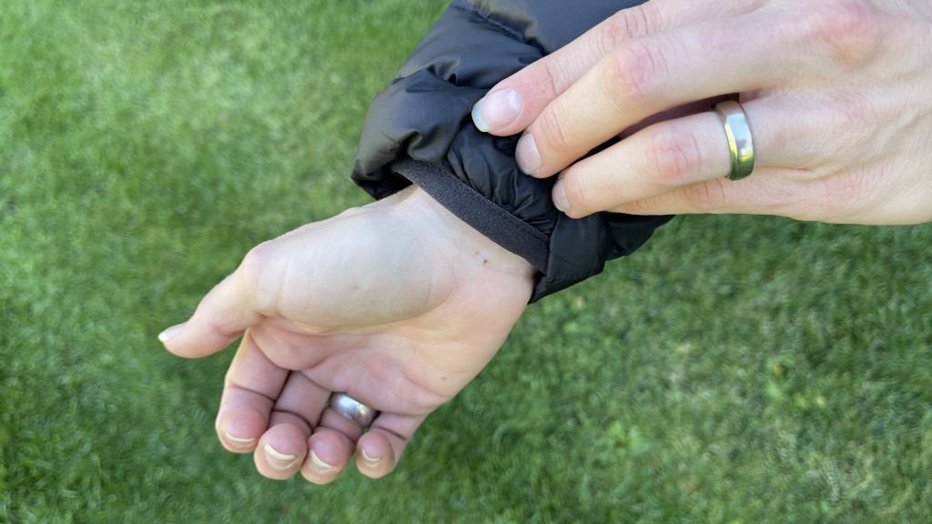 rab microlight alpine jacket for women - though the cuffs aren't adjustable, they feature comfortable soft...