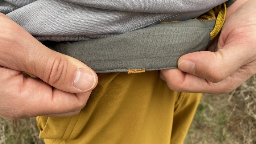 a super soft liner sewn into the waist reduces chaffing over many...