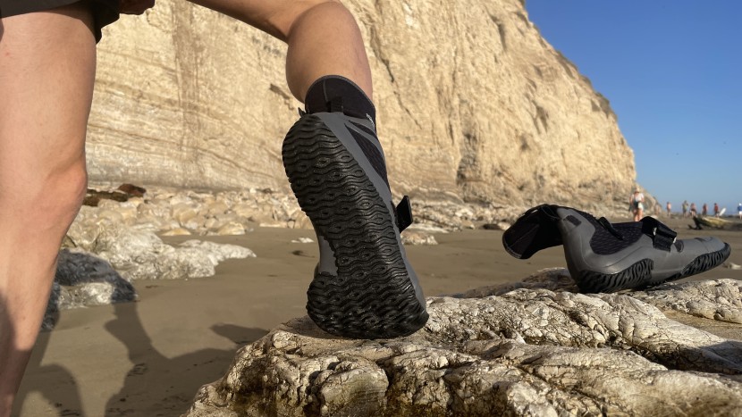 nrs paddle wetshoe - the thing sole does well in the traction department, but rocks like...