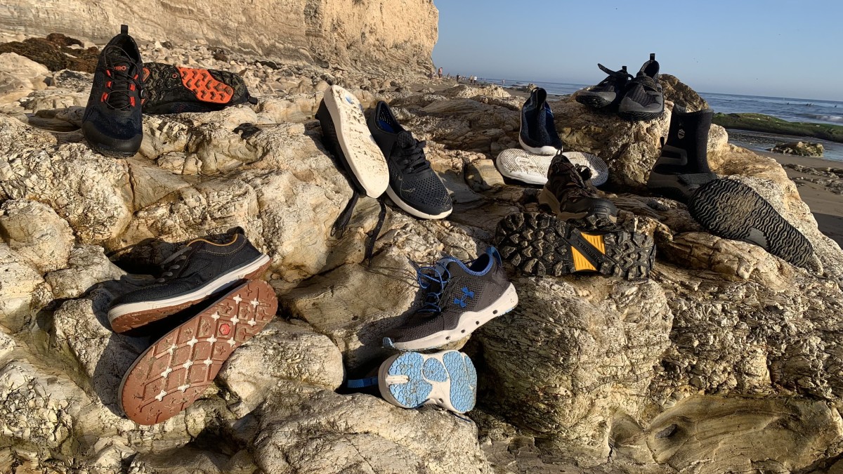 Best Water Shoes Men Review (The candidates for testing side-by-side on the beaches of California.)