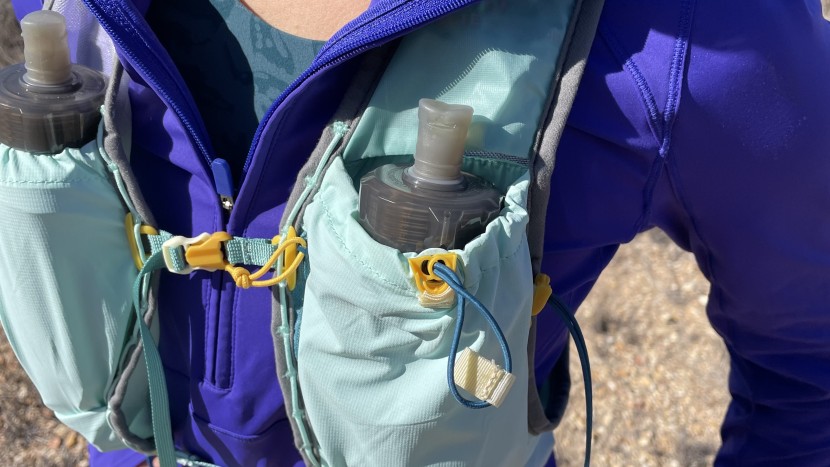 hydration pack for running womens - some soft flasks ride higher than others, which takes some getting...