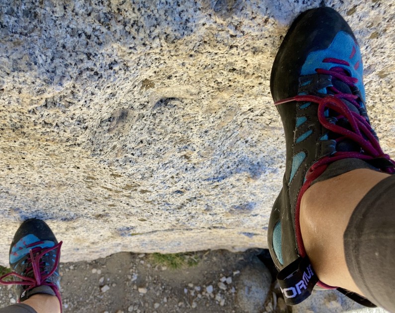 la sportiva tarantulace for women - the stiff midsole of the tarantulace allows you to stand up on small...