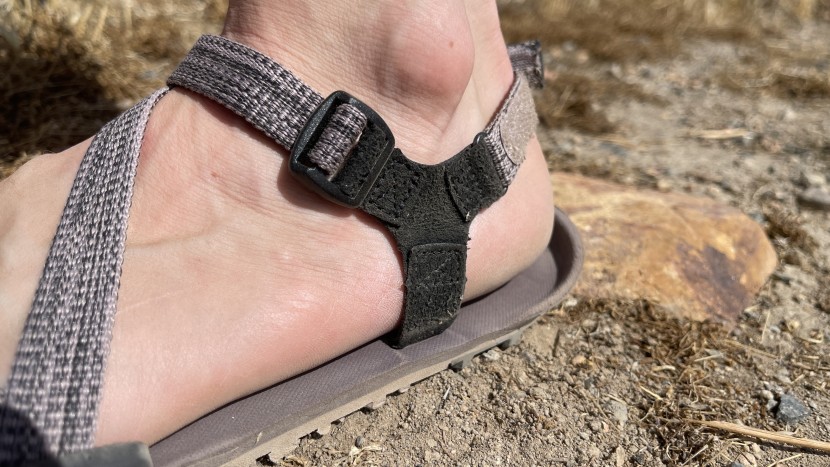 sandals womens - the deceptively thin sole of the xero z-trail hides large traction...
