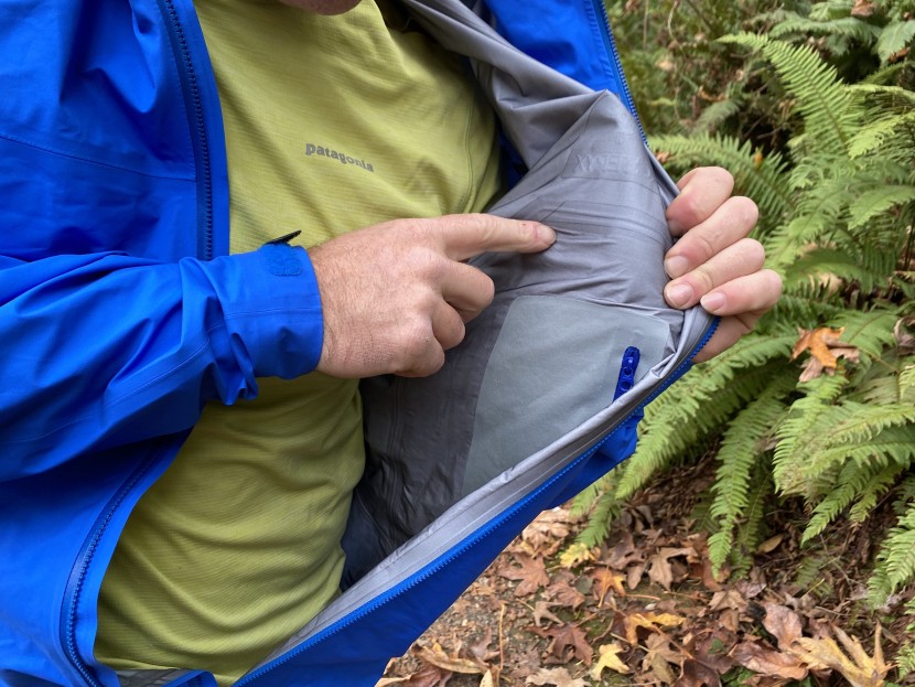 arc&#039;teryx beta jacket - the beta uses some of the narrowest seam tape of any model, reducing...