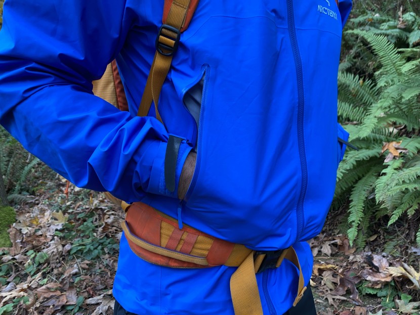 this model's elevated pockets provide a great place to tuck your...