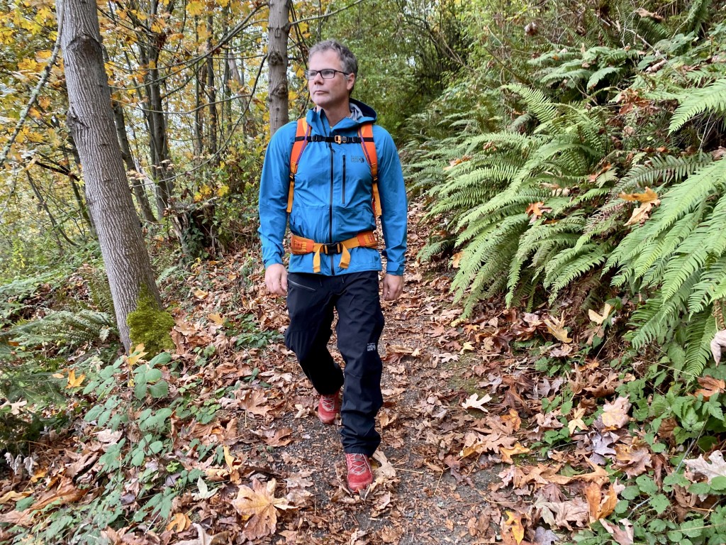 Mountain Hardwear Women's Stretch Ozonic Pants - Waterproof Hiking Pants With Side Zips