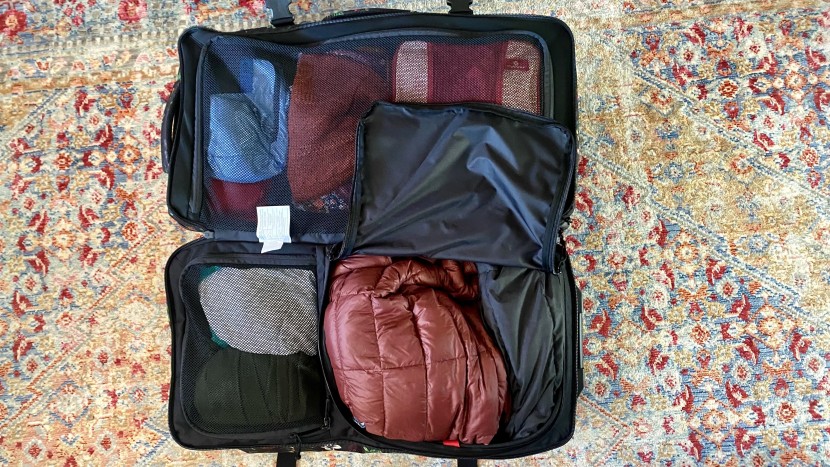 with three distinct compartments, you can fit a surprising amount...