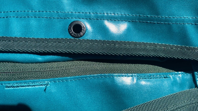 hidden backpack straps are secured to the cargo hauler xt inside a...