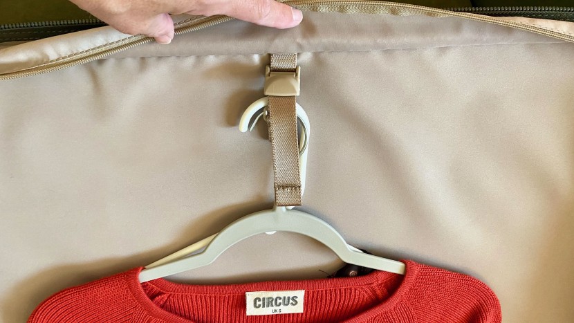 since hangers come in varying degrees of thickness, the hook in the...