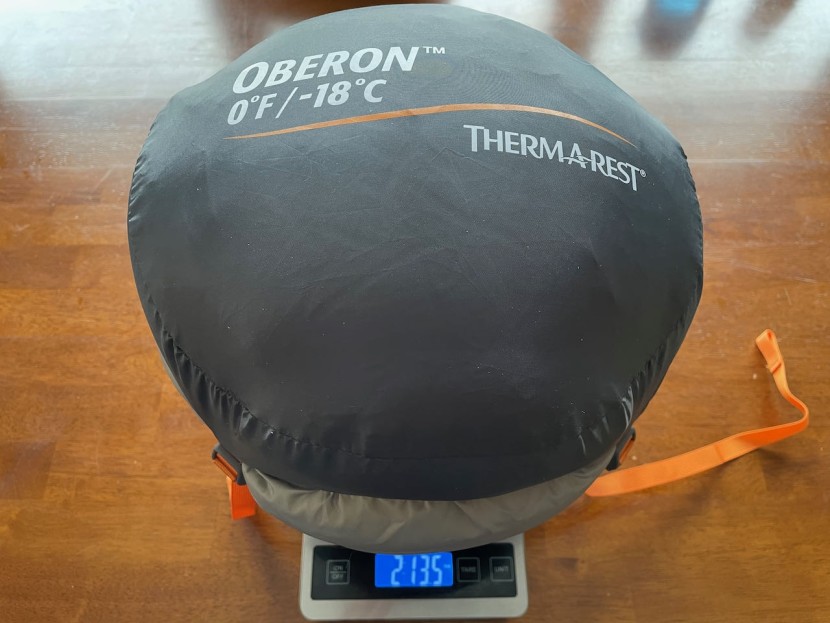therm-a-rest oberon 0 - the oberon is light, weighing in at 2 pounds, 10 ounces (without the...