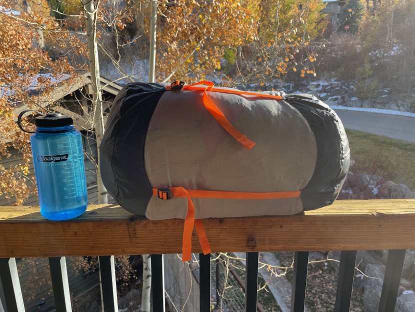 therm-a-rest oberon 0 - the oberon comes with a nice compression sack, but it could...