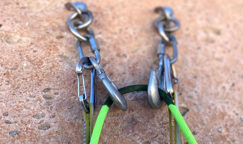 trango agility duo dry 9.1 - the middle mark on the trango agility 9.1 is a simple dark patch...