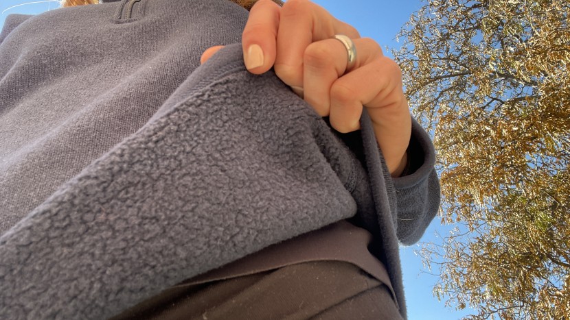 it's one of the thickest fleeces we tested, though not the most...