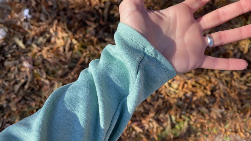 the north face canyonlands hoodie for women - the sleeves are long enough for everyday activities, but expose our...