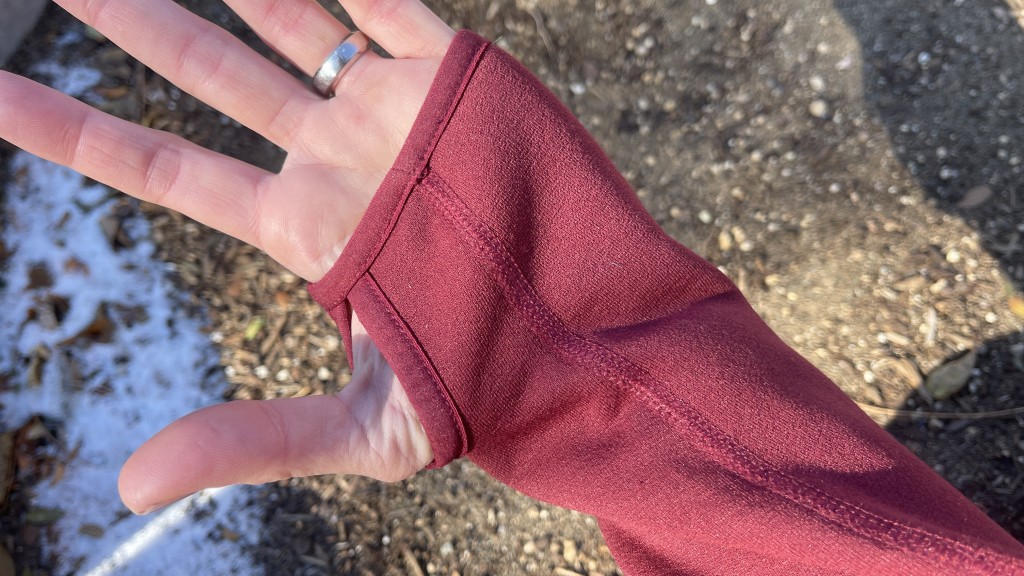 REI Women's Small Full Zip Thumb Holes Sweat Jacket Fleece Gray