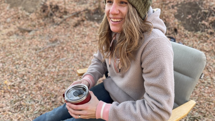 kari traa rothe fleece hoodie for women - hanging out with friends in the rothe is an exercise in warm fuzzy...