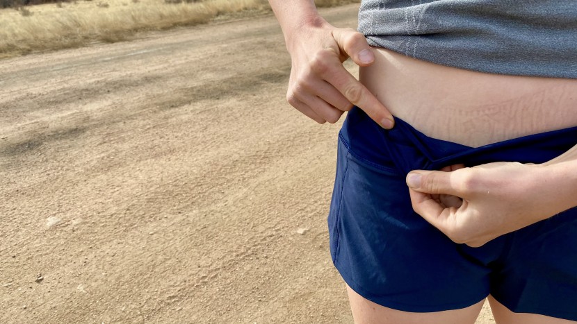 running shorts - stitching, seams, and drawstrings can all be sources of chafing...