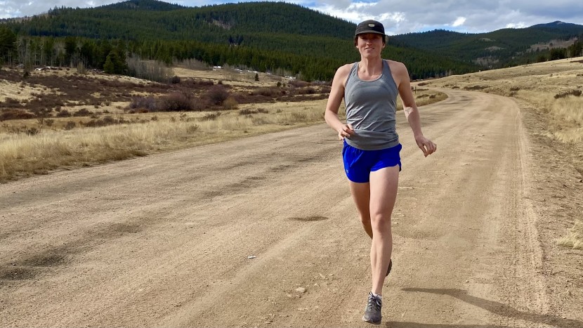 running shorts - not every runner will be comfortable with having much of their legs...