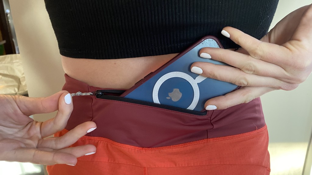 running shorts womens - the zipper pocket on the award-winning swiftland just fits a modern...