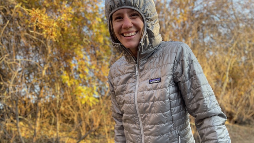 the patagonia nano puff hoody adds on 1.6 ounces to include a hood.