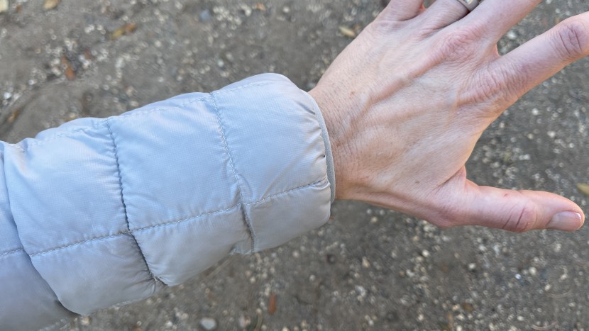 the north face thermoball eco hoodie 2.0 for women - even with our arms at our sides, the thermoball sleeves are a little...