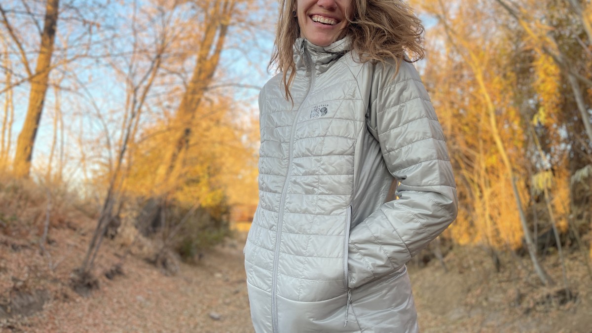 mountain hardwear ghost shadow hoody for women insulated jacket review