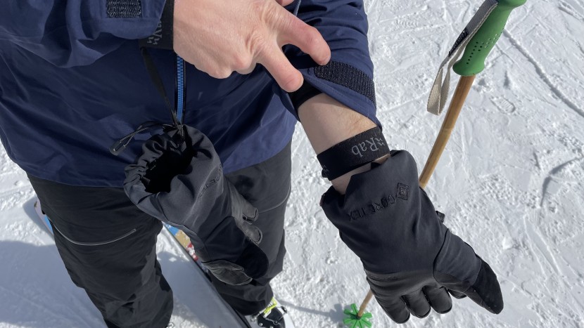 high-coverage wrist gauntlets and keeper straps are among the...