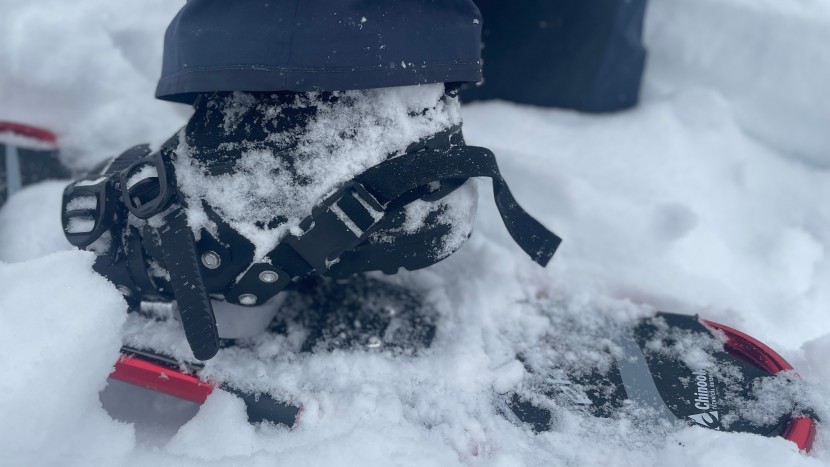 chinook trekker - the nylon heel strap with it&#039;s side-squeeze buckle is not our...