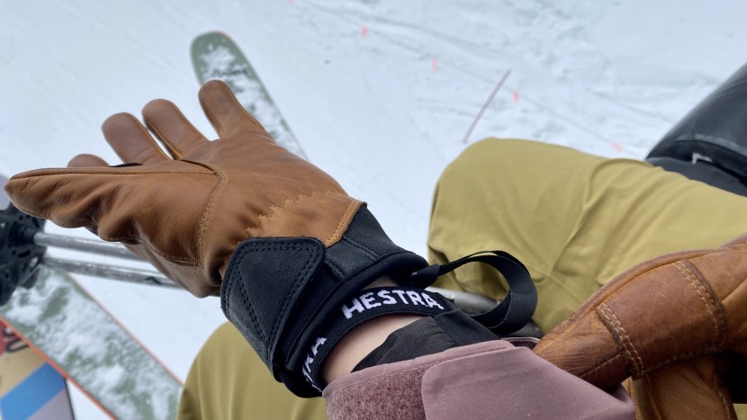 hestra women&#039;s fall-line 5-finger glove - these gloves are pretty bare bones with the fall-line&#039;s only...