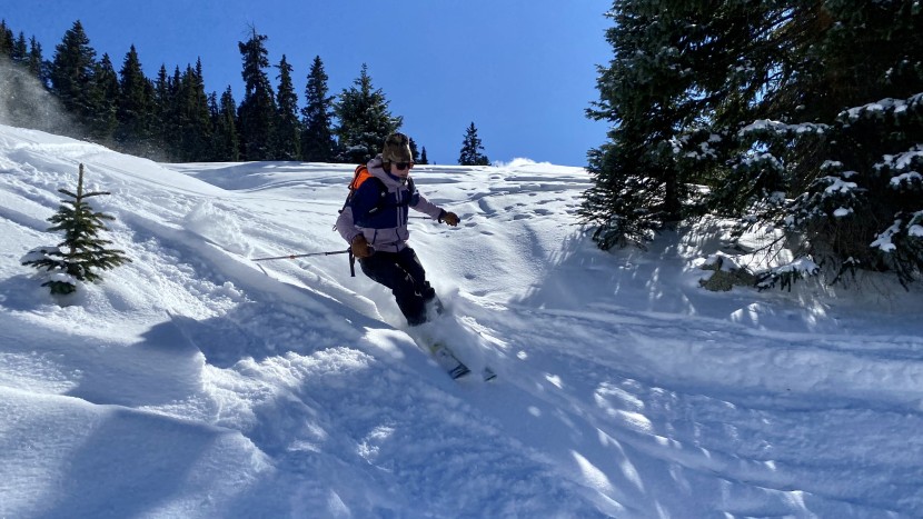 hestra women&#039;s fall-line 5-finger glove - while ski touring with the hestra fall-line we found that it did...