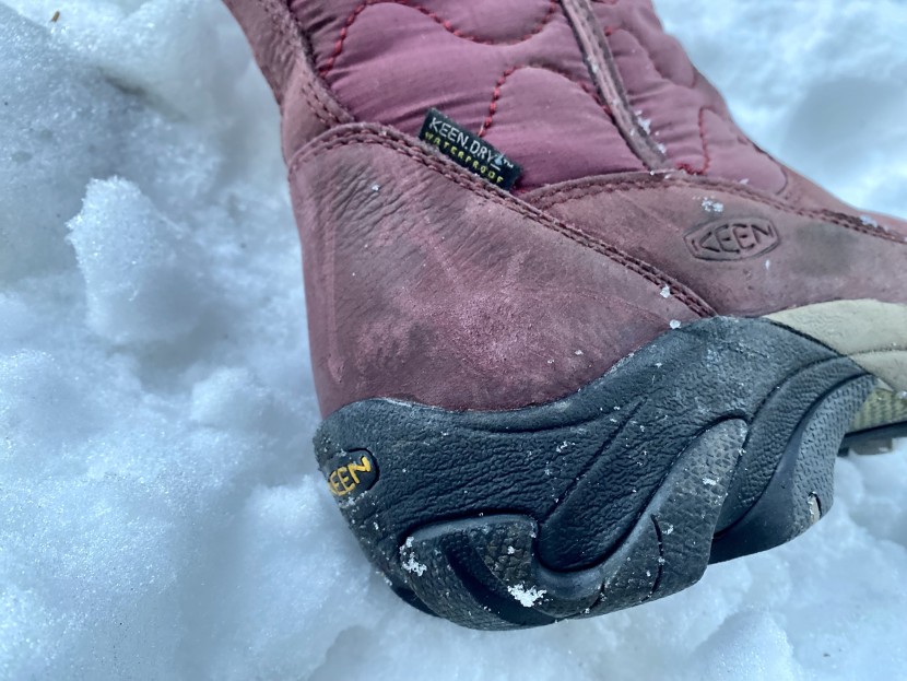 keen betty pull-on - the betty pull-on showed some obvious signs of wear and tear after...