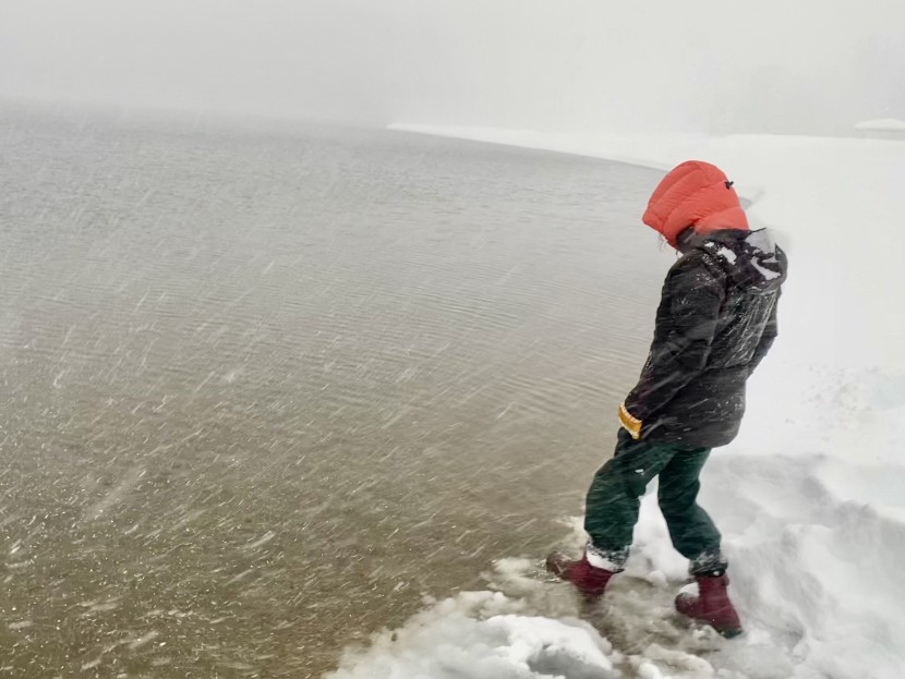 keen betty pull-on - we were somewhat apprehensive stepping into the water with a...