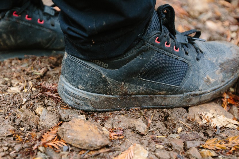 shimano gr9 - mesh windows on the gr9 provide decent breathability.